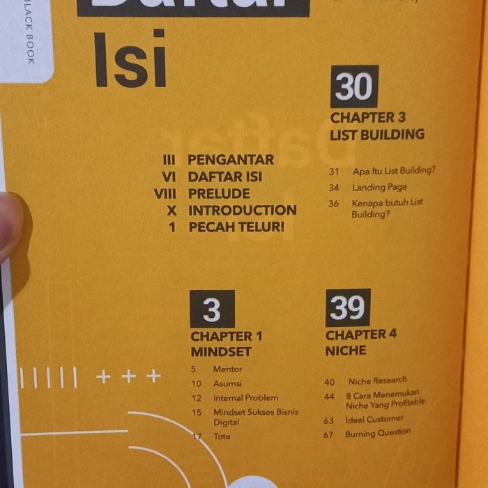 BUKU BISNIS LIST BUILDING BLACK BOOK ORIGINAL DENNY SANTOSO