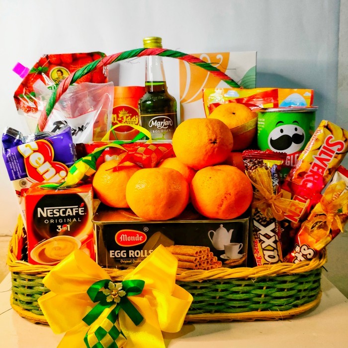 

Parcel Lebaran 51 Kurma, Monde, Nissin, Nescafe, Gulaku, Marjan, Barco