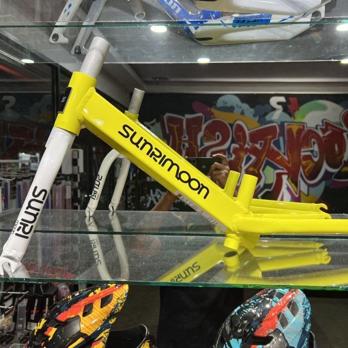 Frame Pushbike Alloy Sunrimoon sepeda anak