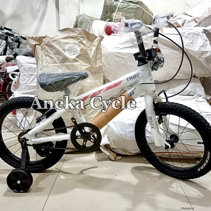 Sepeda Anak Roda Empat Cowok BMX Senator Thor 16 Inch
