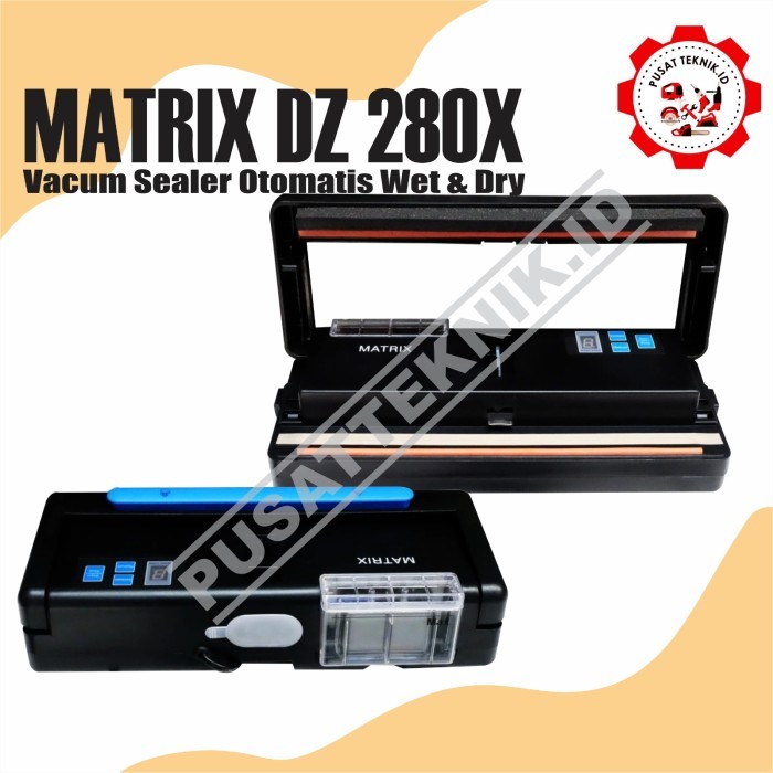 Vacuum Sealer Matrix Dz 280 X/Mesin Vacuum Makanan Basah+Kering Dz280X