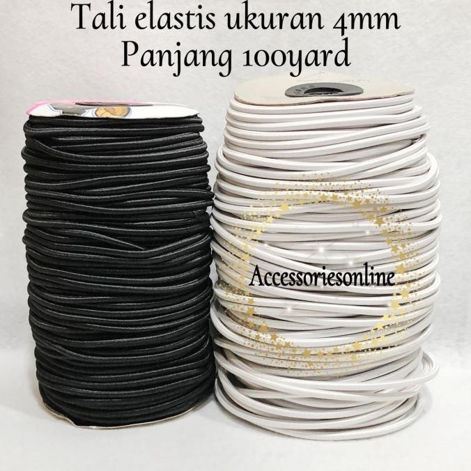 

Tali Karet Elastis 4mm - 1Roll