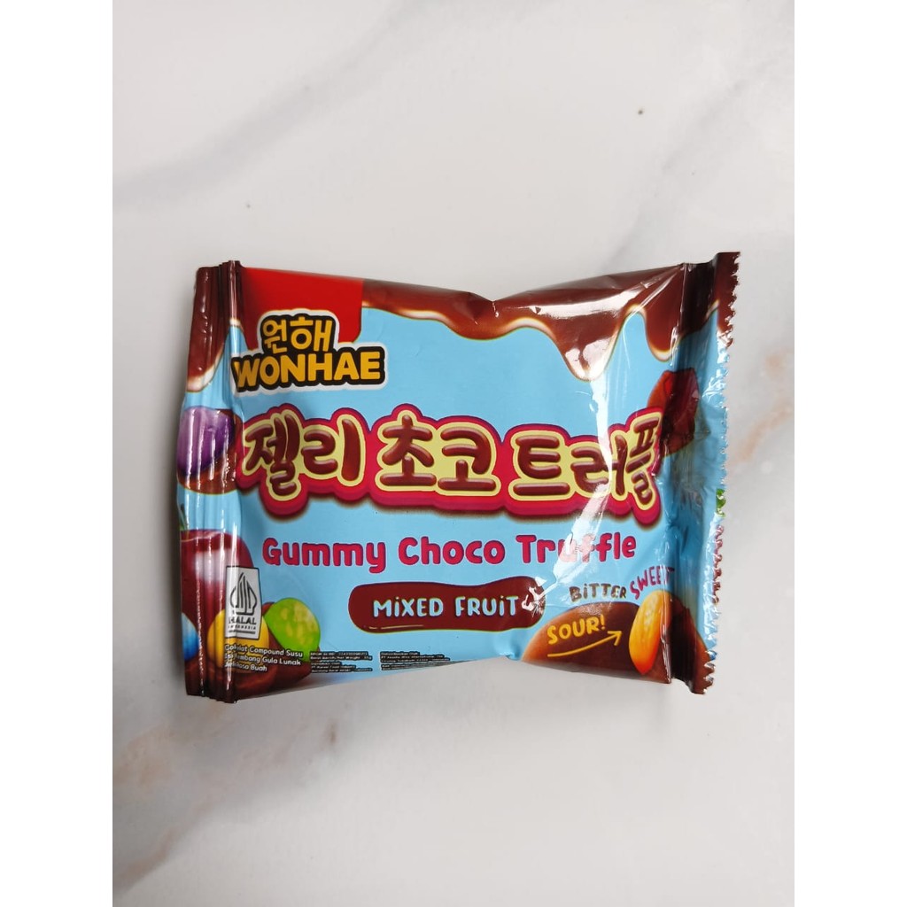 WONHAE Gummy Choco Truffle Kemasan 35 g