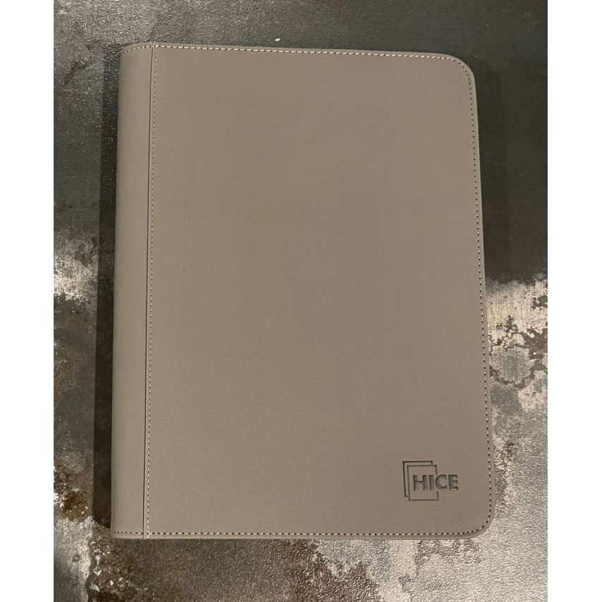

[Defect] HICE Premium Zip Album Card Binder 9 Pocket Binder Kartu Pokemon Magic One Piece Flesh and