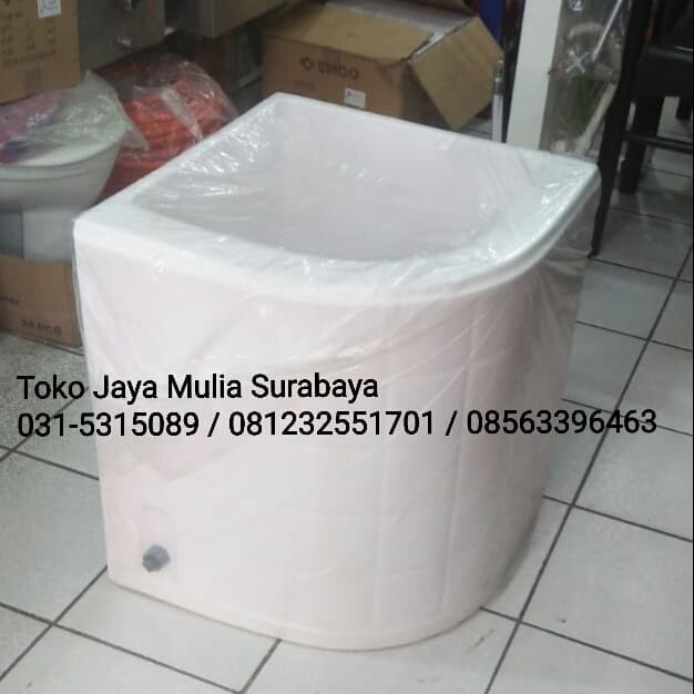 BAK MANDI SUDUT FIBER 220 LITER BEST