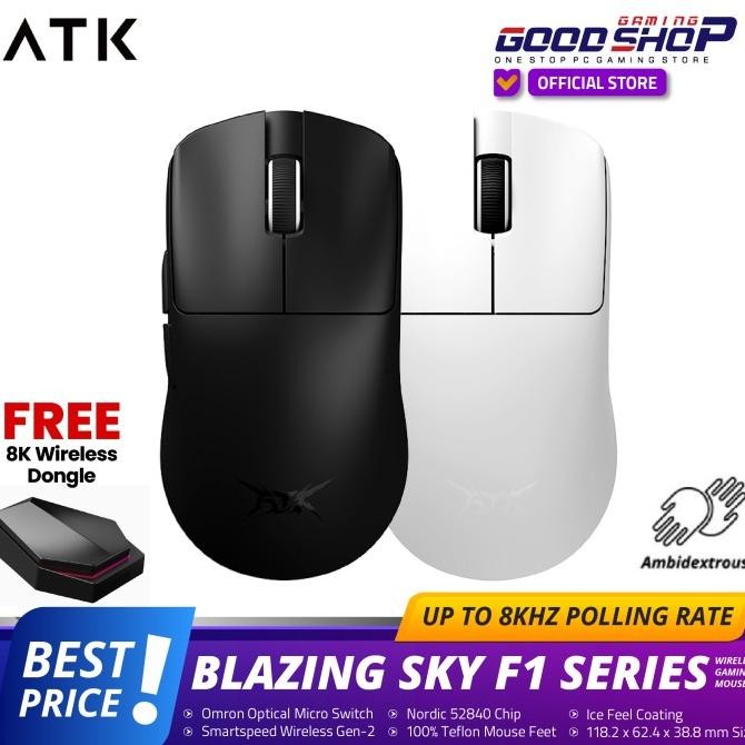 VGN VXE ATK Blazing Sky  F1 Pro | F1 Pro Max | F1 Ultimate Ultra Gaming Mouse