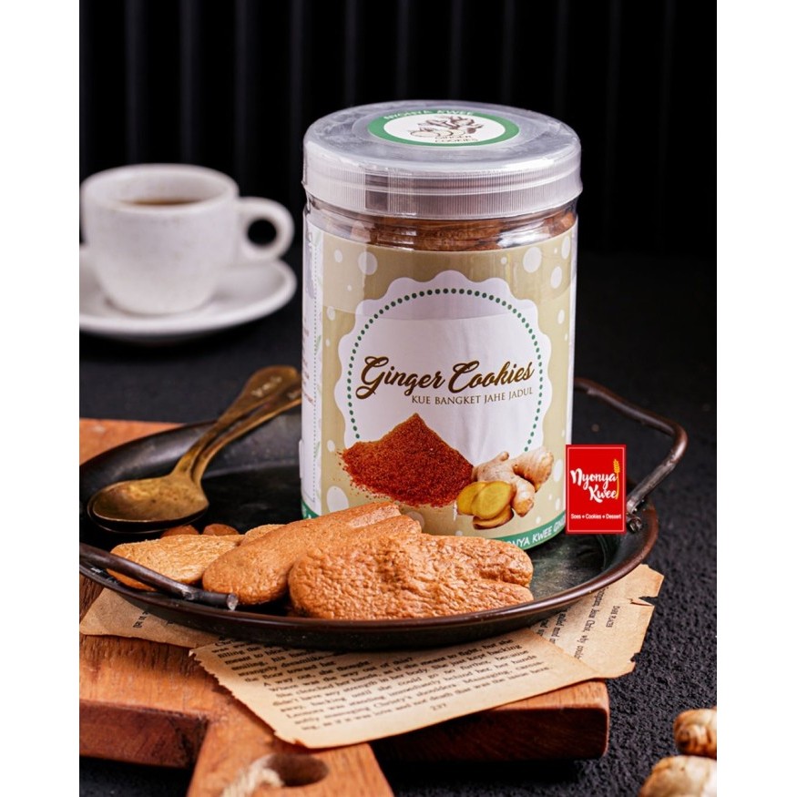 

TERPERCAYA GINGER COOKIES KUE JAHE BANGKET JADUL NYONYA KWEE