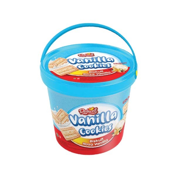 

RICHWELL COOKIES VANILLA TIN 400 GR