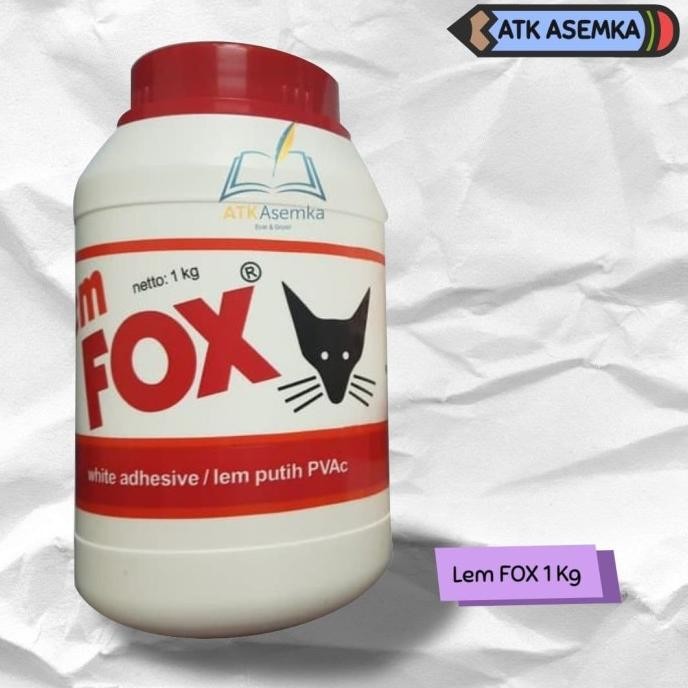 

Promo LEM PUTIH FOX 1000 GRAM 1KG COD