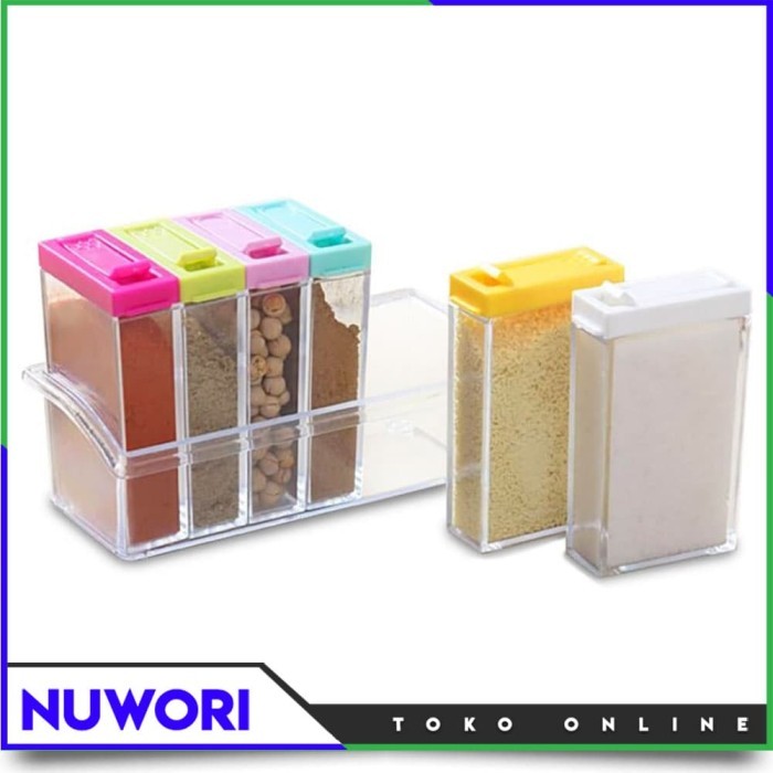 

MURAH Alat Dapur Tempat Bumbu Seasoning Set