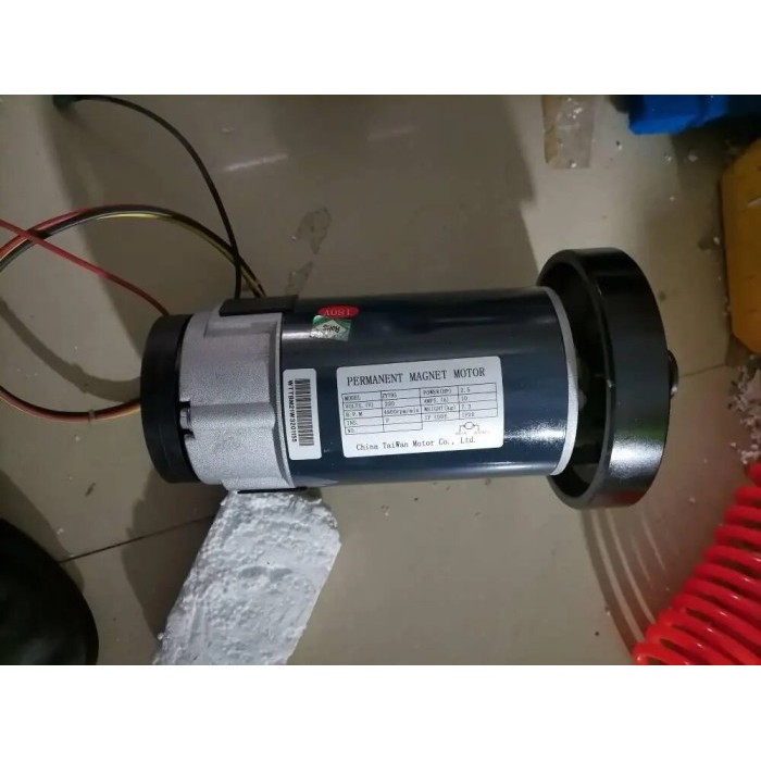 TREADMILL DC MOTOR 2.5HP PERMANENT MAGNET MOTOR HP 10A 220V DC