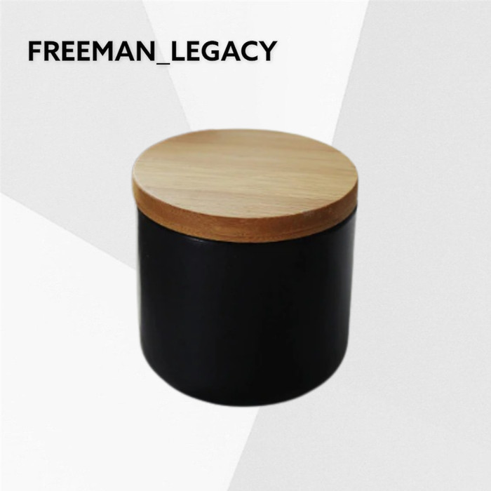 

KOMPLIT Toples Keramik Tempat Biji Kopi Bumbu Dapur CF047 Freeman_Legacy