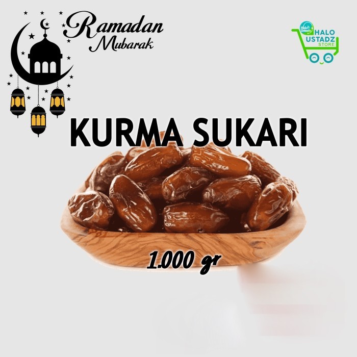 

Terlaris Kurma Sukari Nr Al-Qassim Premium 1000 Gram