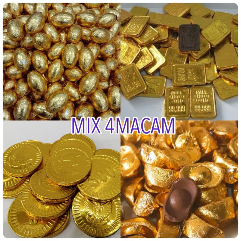 

ANEKA COKLAT IMPORT BENTUK UANG MIX BERAT 1KG