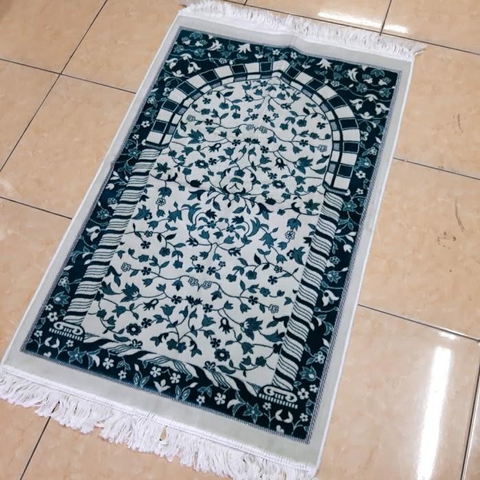 sajadah turki raudah lembut tebal lembut dan halus