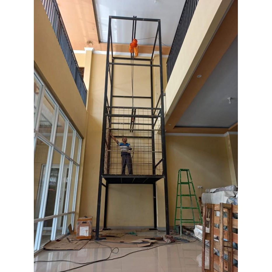 LIFT PROYEK LIFT BARANG LIFT ANGKUT BARANG PROYEK Terbaik