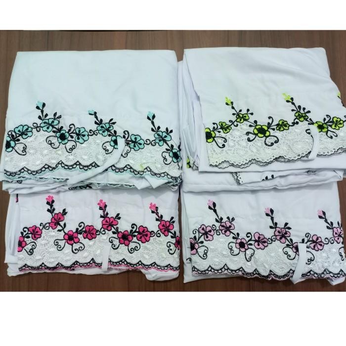 mukena dewasa terusan mukenah malisa bahan polino silk grade A TEBAL lembut premium