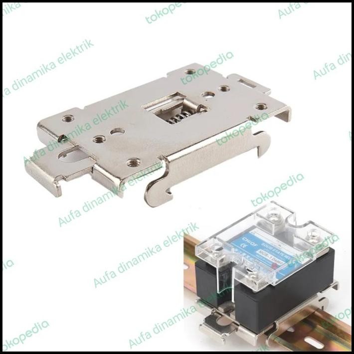 DIN Rail Mount Bracket G3NE G3NA Electrical for SSR R99-12 Fins
