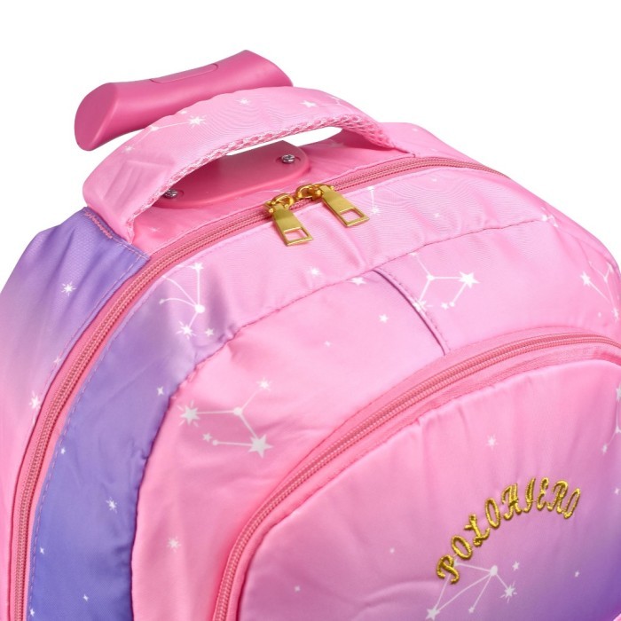 (BrayolShop) Polo Hiero 0009 Tas Trolly Sekolah Tas Ransel Anak Tas Roda Fashion