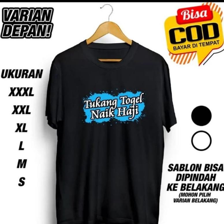 Promo Baju Distro Tukang Togel Naik Haji