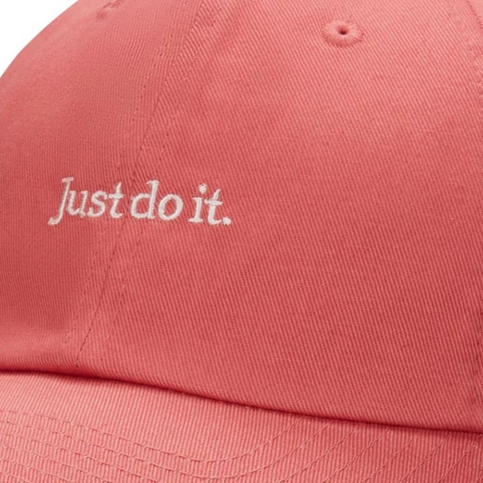 Nike Club Unstructured JDI Just Do it Cap FB5370-655 Adobe Guava Ice Topi Original 100%