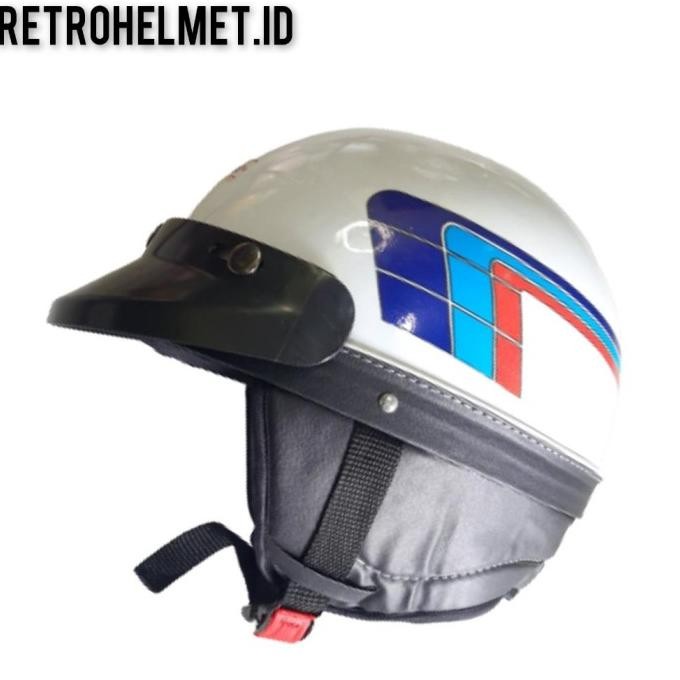 Termurah (Gass) Helm Chips Retro Bycle Hat / Helm Chip Jadul Custom Sni