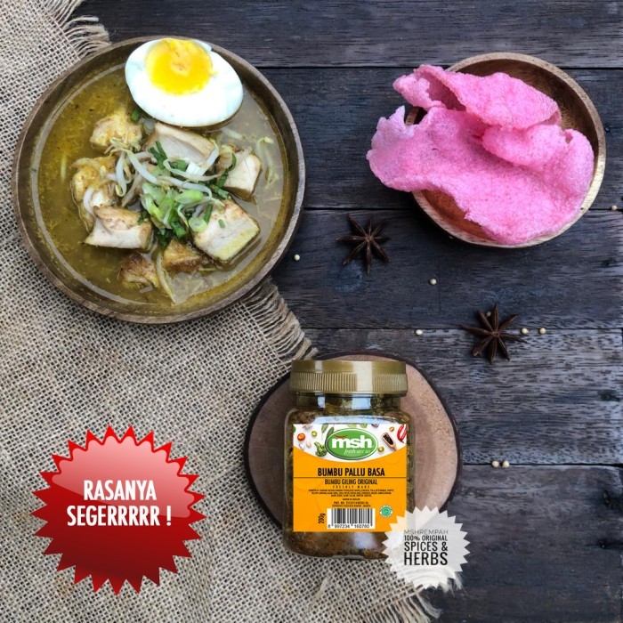 

STOK TERBATAS Bumbu Pallu Basa