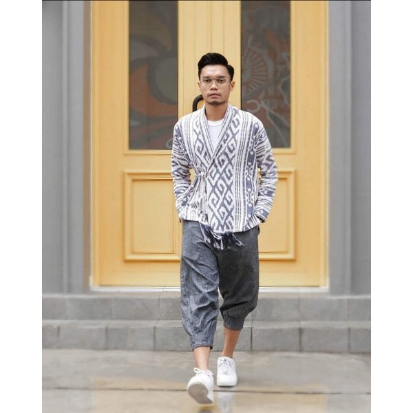 BLAZER TENUN OUTFIT PRIA OUTER TENUN