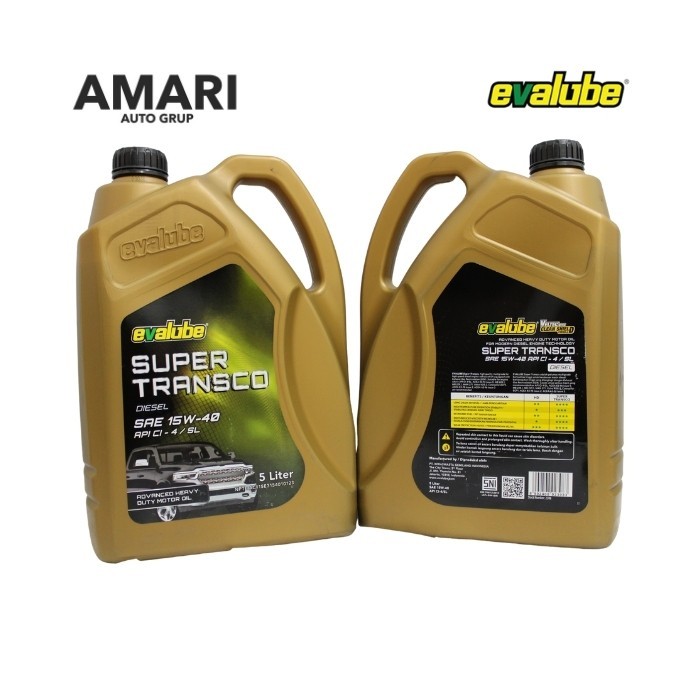 Evalube Oli Mobil Mesin Diesel Super Transco 5 Liter