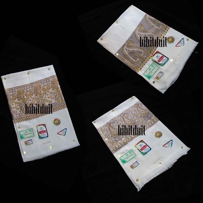 sorban panjang premium kashmiri shawl syal selendang full bordir