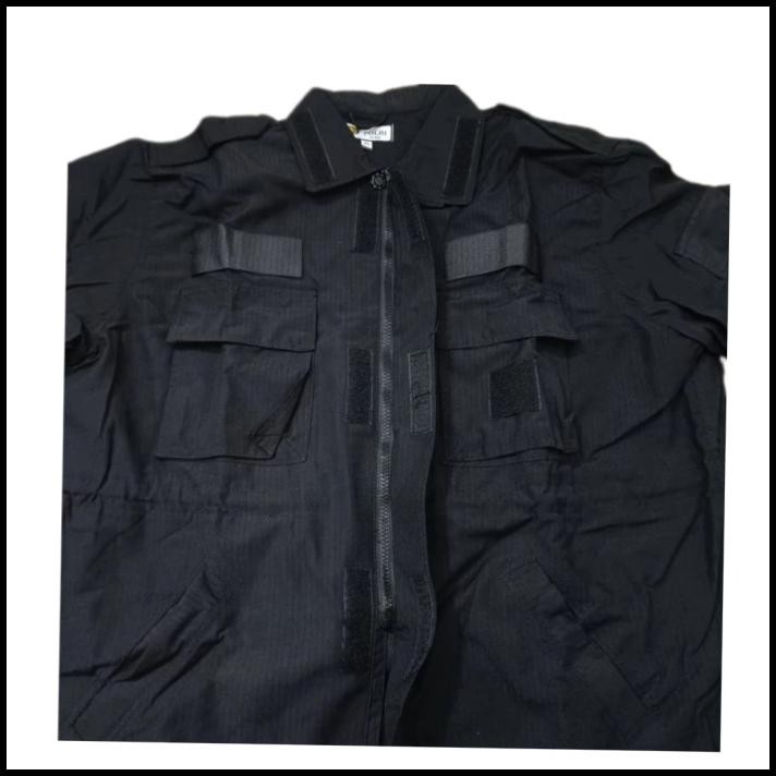 terbaru jaket parka hitam jumbo tactical jatah promo