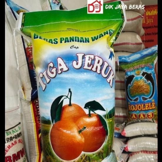 

SALE! BERAS CAP TIGA JERUK 20 LITER PREMIUM