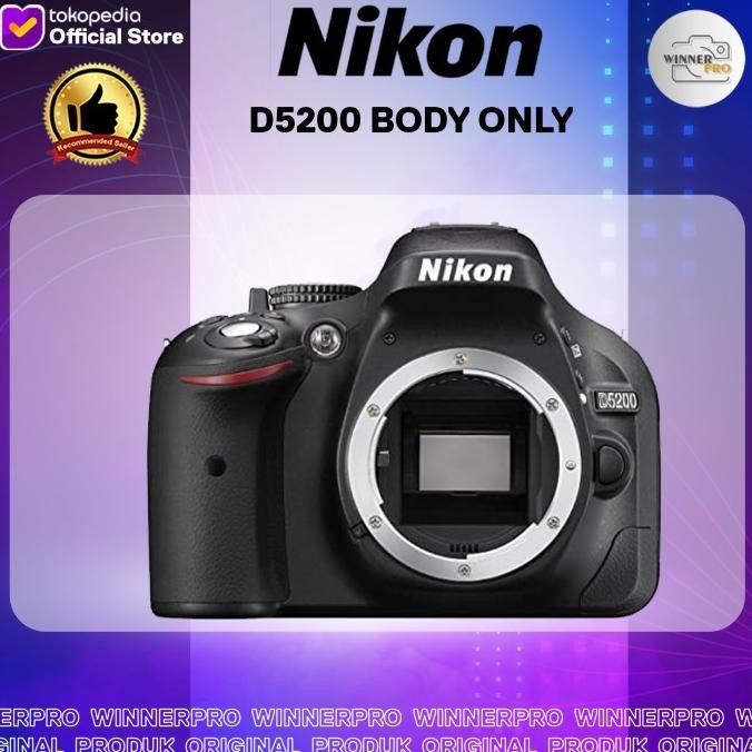 Kamera Nikon D5200 Body Only