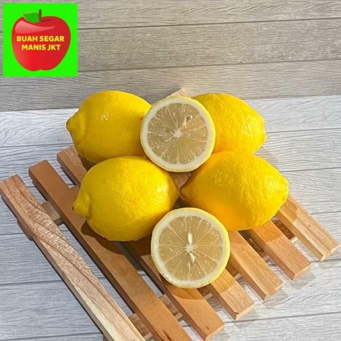 

SALE! JERUK LEMON IMPORT FRESH 1KG