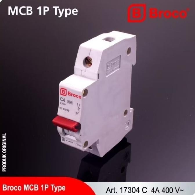 terbaru broco mcb/ mcb broco 2a/4a/6a/10a/16a mcb listrik