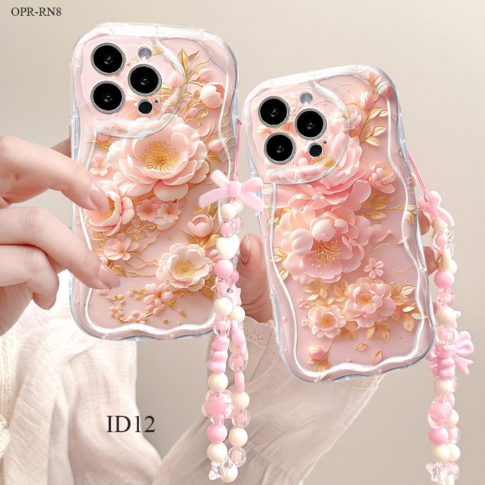 Casing Hp Untuk OPPO Reno 14F 13F 11 11F 10 8 8T 7 7Z 8Z 6 5 5F 4 4F R15 R17 Pro 4G 5G Tali Cassing 