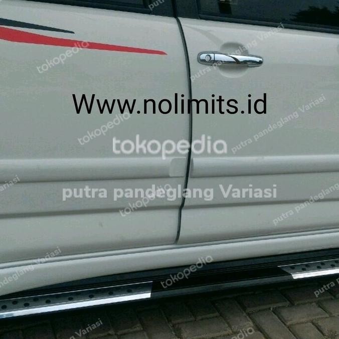 // Foot Step Injakan Samping Mobil Rush Terios Model Bintik