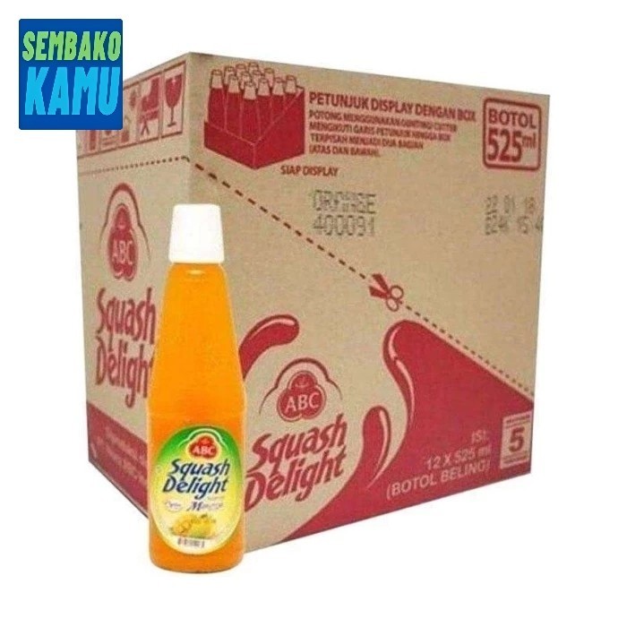 

Sirup Abc Squash Delight Orange 460 ml Dus