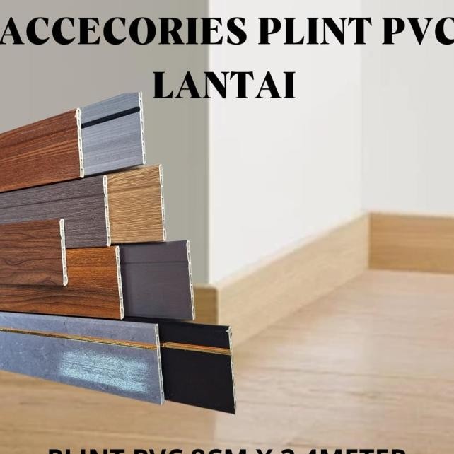 Acecce Plint Pvc Plint Lantai 8Cm 24Meter