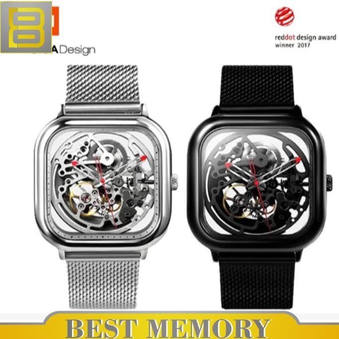Ciga Hollowed Out Design Automatic Mechanical Watch