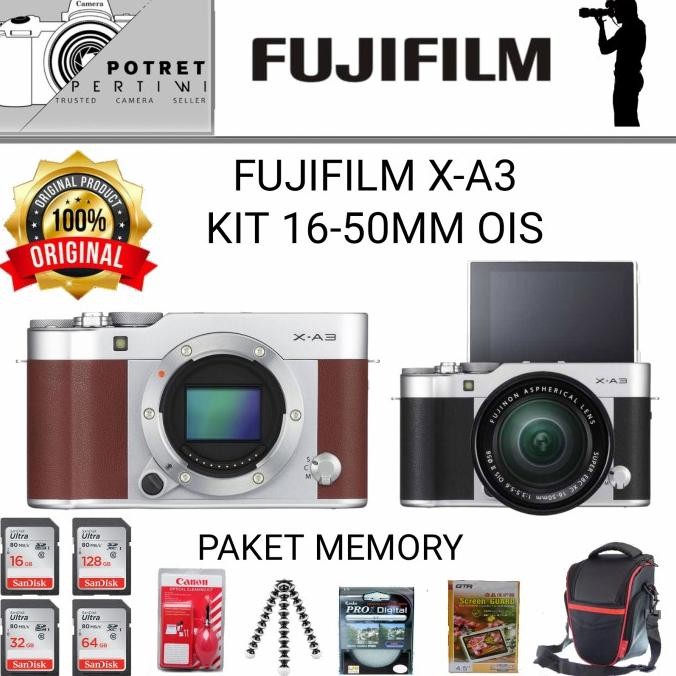 Fujifilm X-A3 Kit 16-50Mm Ois / Kamera Mirrorless Fujifilm X-A3