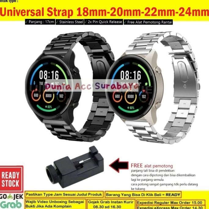 Stainless Steel Strap Quick Release 18Mm / 20Mm / 22Mm / 24Mm