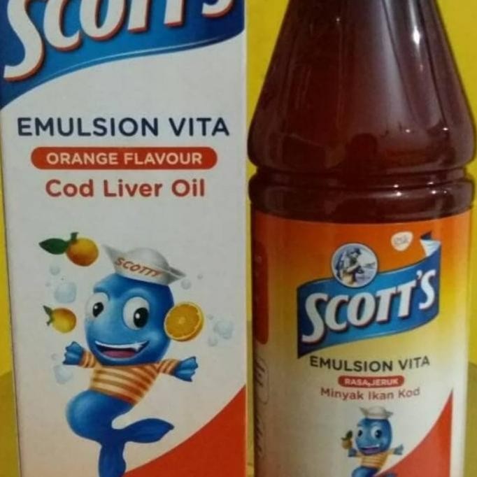 

SALE! SCOTTS EMULSION 400 ML/JERUK