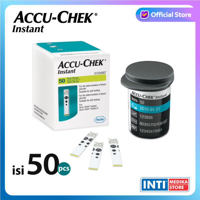 ACCU CHEK - Strip Accu Chek Instant Strip Gula Darah Accu-Chek