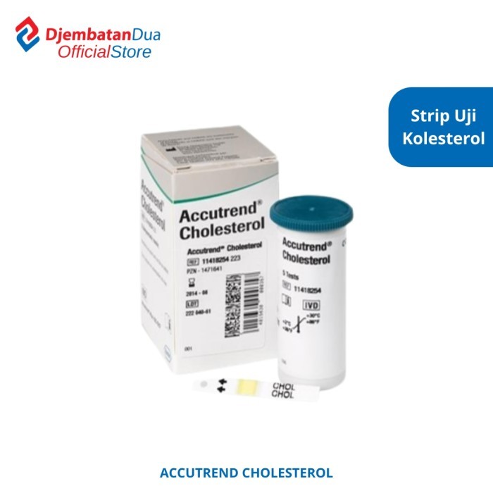 Accutrend Cholesterol - Strip Uji Kolesterol