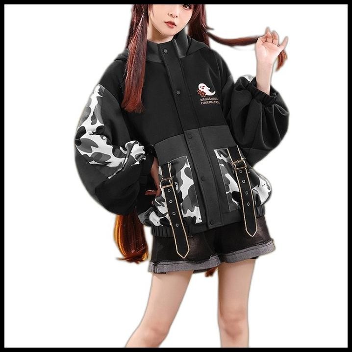terbaru funeral parlor jacket hutao genshin impact jaket genshinimpact cosplay promo