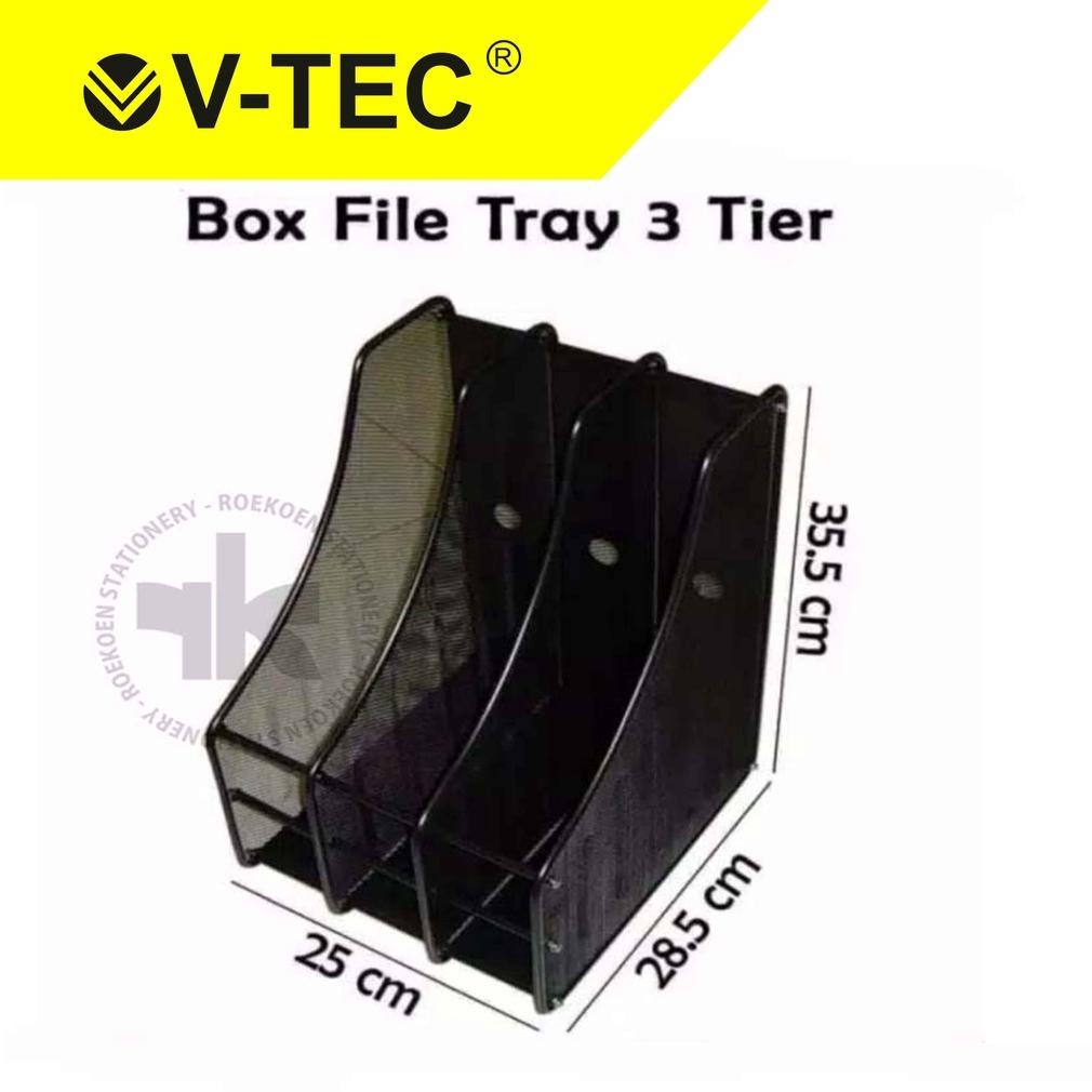 

RUBYSU V-TEC BOX FILE BESI 3 TIERS VT-BF83JR