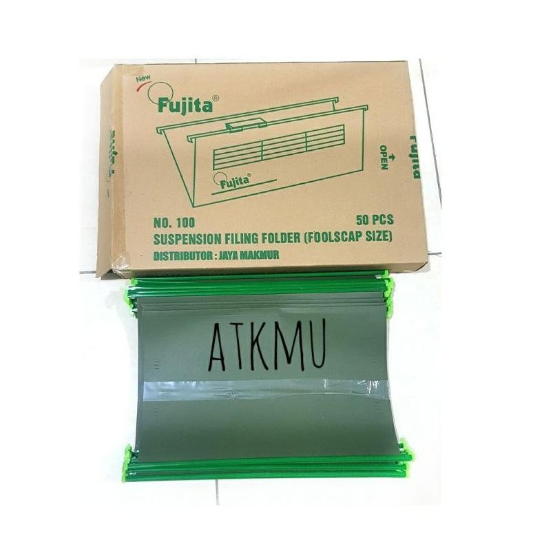 

RUBYSU [1 DUS ISI 50] HANG MAP FUJITA / MAP KERTAS / MAP GANTUNG FUJITA (SUSPENSION FILING FOLDER)
