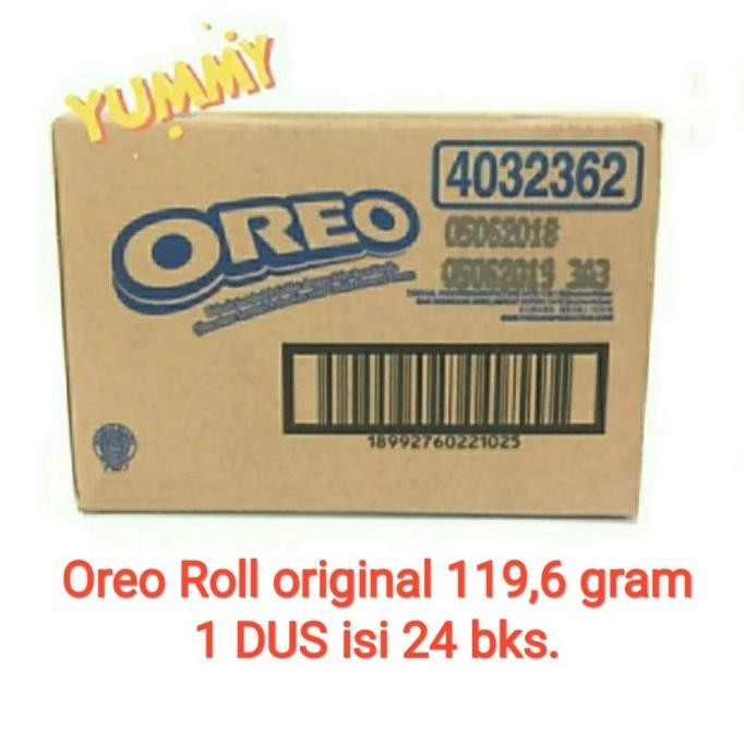 

Ele Oreo Vanilla Roll Kartonan 1 Dus X 24 Pcs (Khusus Grab / Gojek)