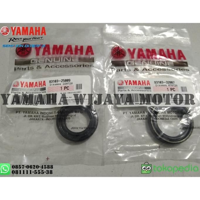 BEST SEAL KRUK AS KIRI KANAN YAMAHA FIZR ORIGINAL GENUINE